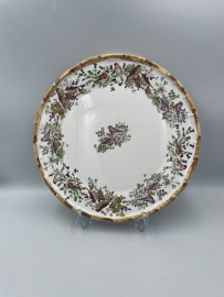 Prato de Bolo Porcelana Pssaro 